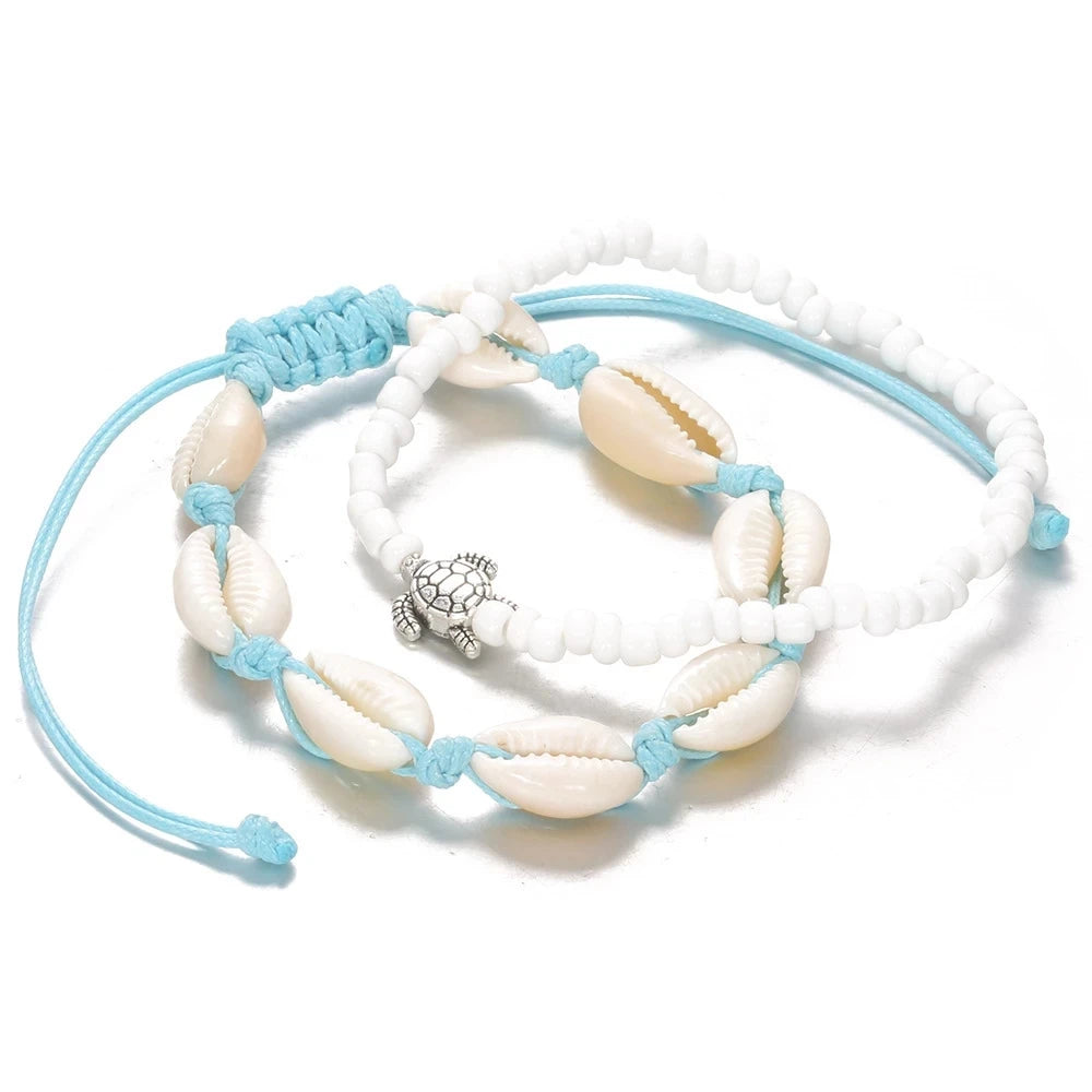 bracelet tortue cheville